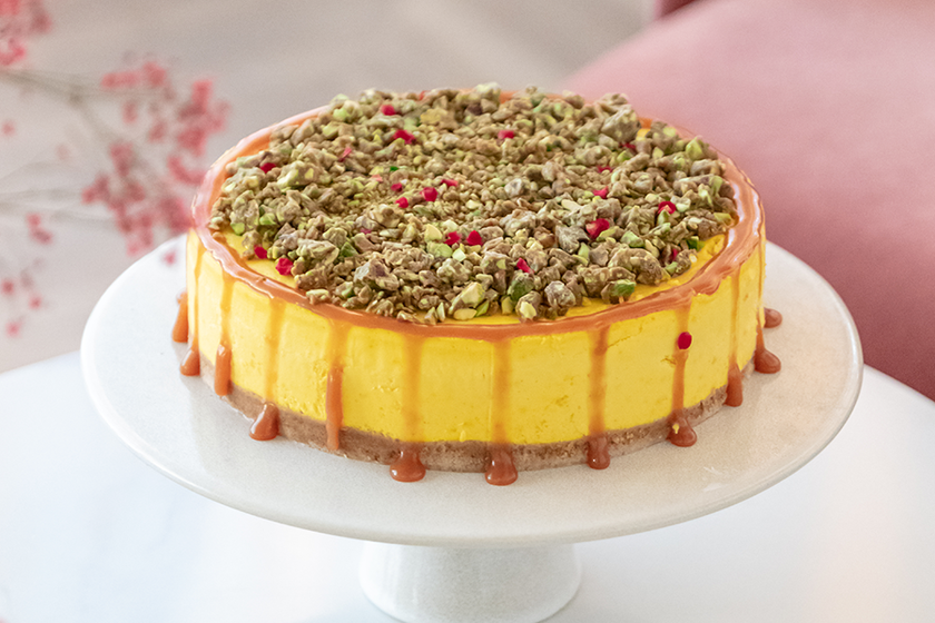 Saffron Cheese Cake