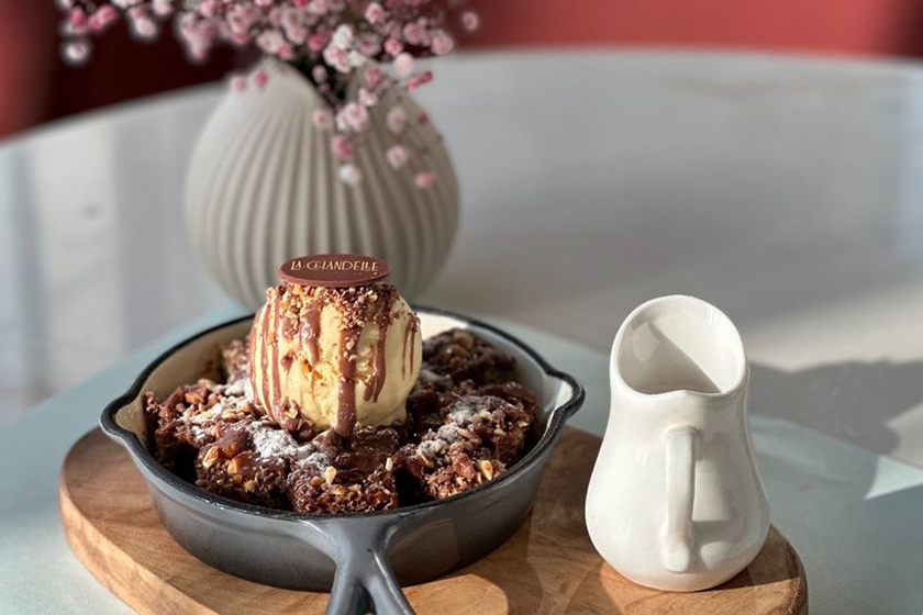 Chocolate Hazelnut Bread Pudding