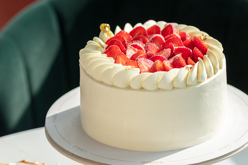 Strawberry Cream Gateau