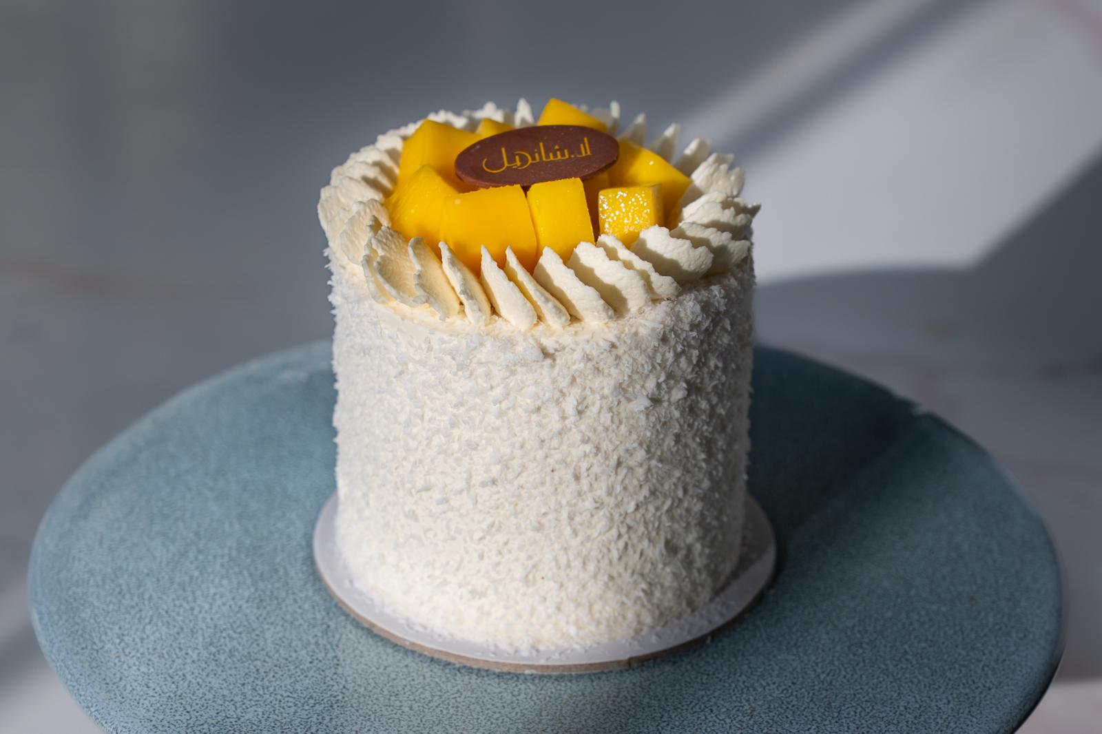 mango coconut cake